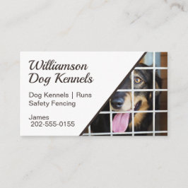 Dog Kennels Wire Fencing Visitenkarte