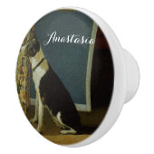 Dog  keramikknauf (Rechts)