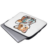 Dog Kimo Laptopschutzhülle (Vorne Knopf)