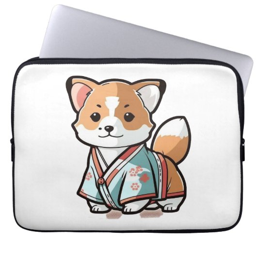 Dog Kimo Laptopschutzhülle (Vorderseite)