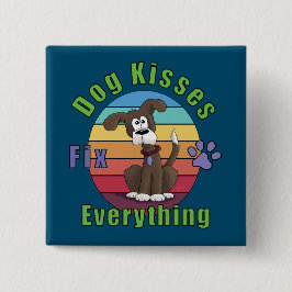 Dog Kisses Fix Alles Button