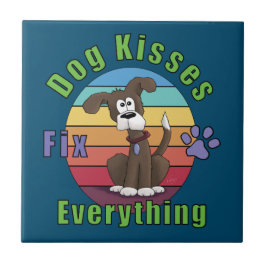 Dog Kisses Fix Alles Fliese