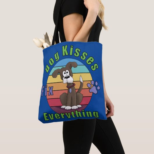 Dog Kisses Fix Alles Tasche (Von Nahem)