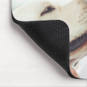 Dog Kisses Photo Mousepad (Ecke)