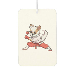 Dog Knows Karate Autolufterfrischer