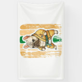 Dog Knows Karate Banner (Vertikal)