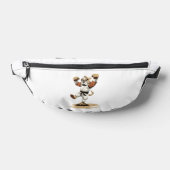 Dog Knows Karate Bauchtasche (Ablage )