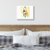 Dog Knows Karate Leinwanddruck (Insitu (Schlafzimmer))