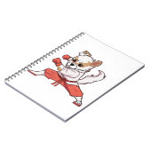 Dog Knows Karate Notizblock (Linke Seite)