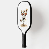 Dog Knows Karate Pickleball Schläger (Links)
