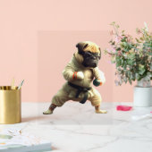 Dog Knows Karate transformiert Acrylschild (Hochzeit)