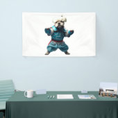 Dog Knows Karate transformiert Banner (Messeveranstaltung)
