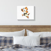 Dog Knows Karate transformiert Leinwanddruck (Insitu (Schlafzimmer))