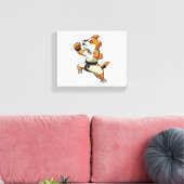 Dog Knows Karate transformiert Leinwanddruck (Insitu (Wohnzimmer))