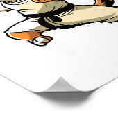Dog Knows Karate transformiert Poster (Ecke)