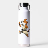 Dog Knows Karate transformiert Trinkflasche (Vorne)