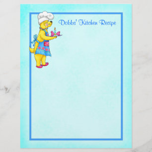 Dog Koch Rezept Letterhead