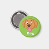Dog Kühlschrank Magnete Zuhause Küche Magnet (Vorderseite/Rückseite)