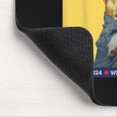 Dog Lady Kamala-harris 2024 Mousepad (Ecke)
