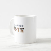 Dog Ladys Abstimmung Kaffeetasse (Vorderseite Links)