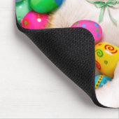 Dog Laying on Easter Eggs Mousepad (Ecke)