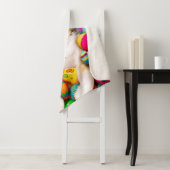 Dog Laying on Easter Eggs Sherpadecke (Beispiel)