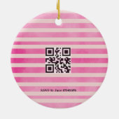 Dog Let's Party Birthday Keramik Ornament (Hinten)