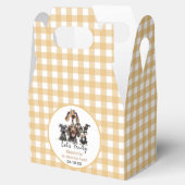 Dog Let's Pawty Birthday Geschenkschachtel (Geöffnet)