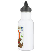 Dog Letter D Trinkflasche (Rechts)