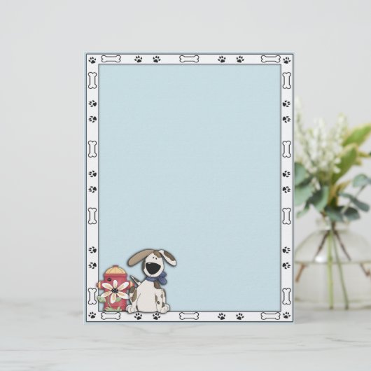 Dog Letterhead (Stehend Vorderseite)