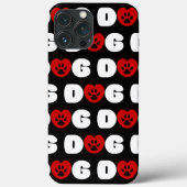 Dog Liebe Heart Case-Mate iPhone Case (Rückseite)