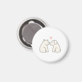 Dog Love Magnet (Vorderseite/Rückseite)