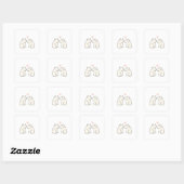 Dog Love Sticker (Blatt)