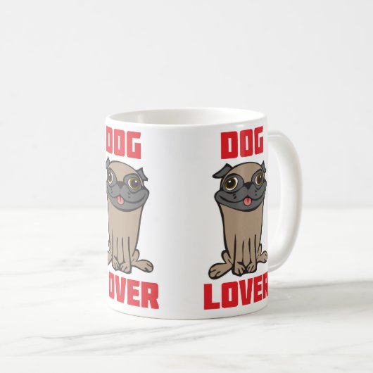 Dog Lover #2 Kaffeetasse (VorderseiteRechts)