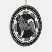 Dog Lover Akita Keramikornament (Rechts)