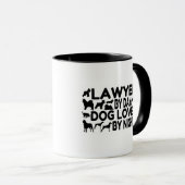 Dog Lover Anwyer Tasse (VorderseiteRechts)
