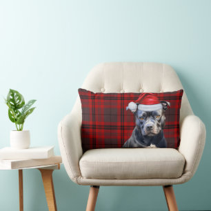 Dog Lover Christmas Bluenose Pitbull Holiday Karie Lendenkissen