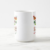 Dog Lover Christmas Family-Christmas crew dogs  Kaffeetasse (Mittel)