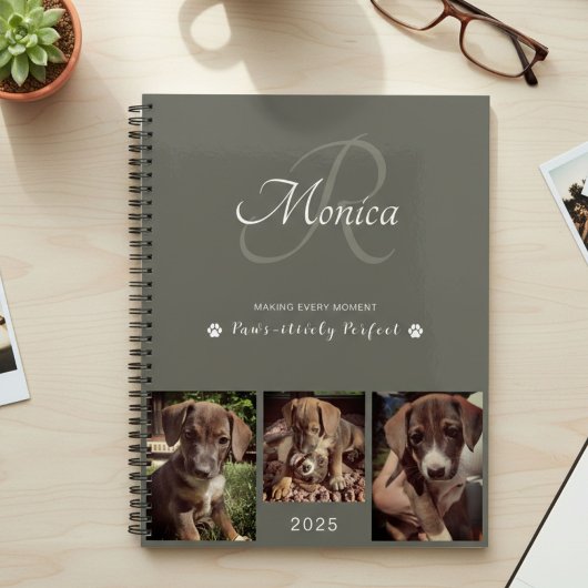 Dog Lover Custom Foto Collage Planer