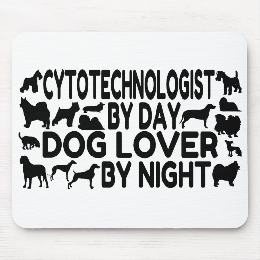 Dog Lover Cytotechnologin Mousepad (Vorne)