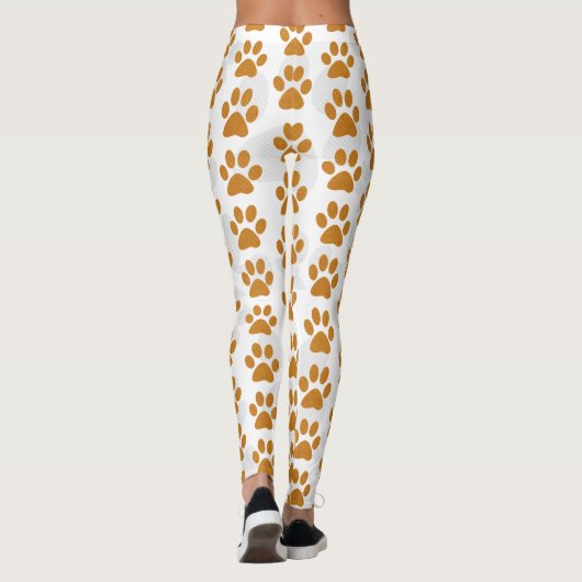 Dog Lover Design Leggings (Rückseite)