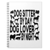 Dog Lover Dog Sitter Notizblock (Vorderseite)