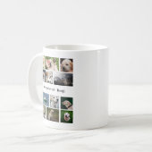 Dog Lover Foto Collage Kaffeetasse (Vorderseite Links)