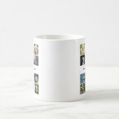 Dog Lover Foto Collage Kaffeetasse (Mittel)