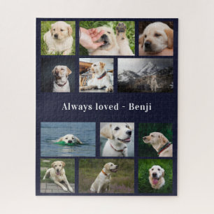 Dog Lover Foto Collage Puzzle