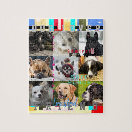DOG LOVER Foto Puzzle HAMbWG (Vertikal)