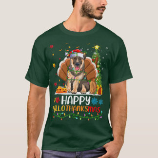 Dog Lover Funny Happy German Shepherd Dog HelloTha T-Shirt