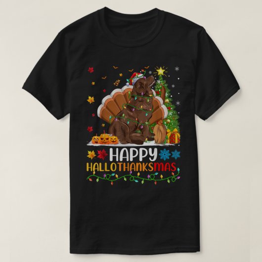 Dog Lover Funny Happy Neufundland Dog HalloDanke T-Shirt (Design vorne)
