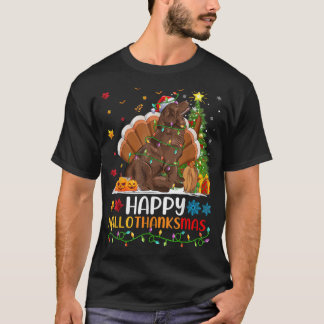 Dog Lover Funny Happy Neufundland Dog HalloDanke T-Shirt