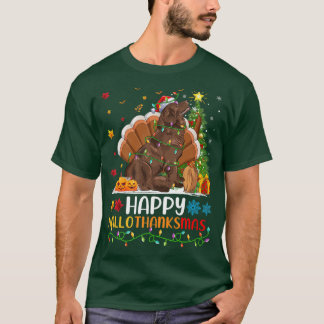 Dog Lover Funny Happy Neufundland Dog HalloDanke T-Shirt